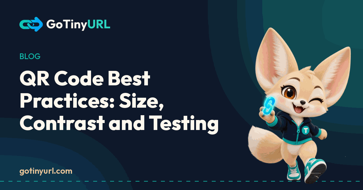 Cover for QR code best practices: size, contrast, logos and testing before you print